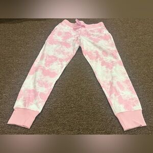 EUC Amazon Essentials Sz S Pink Tie-Dye Womens Joggers